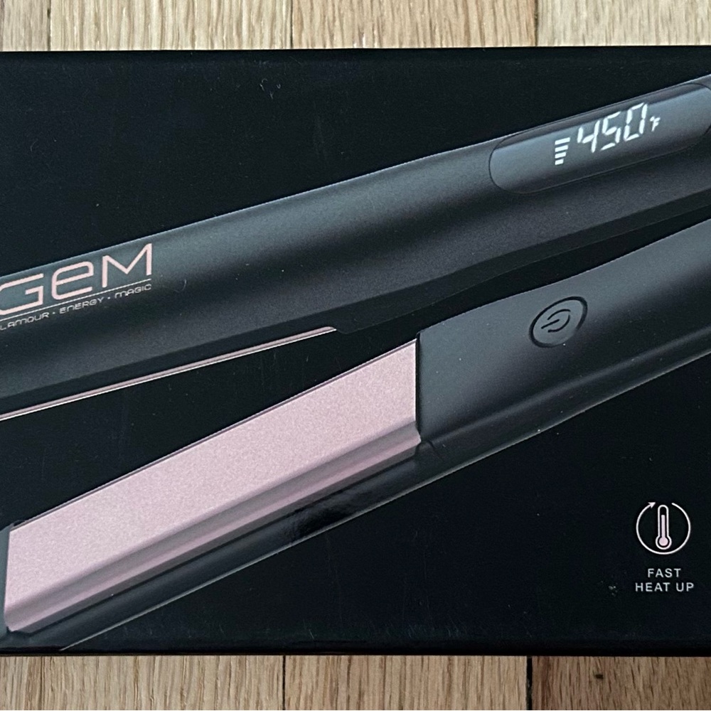 Black and Pink Hair Straightener